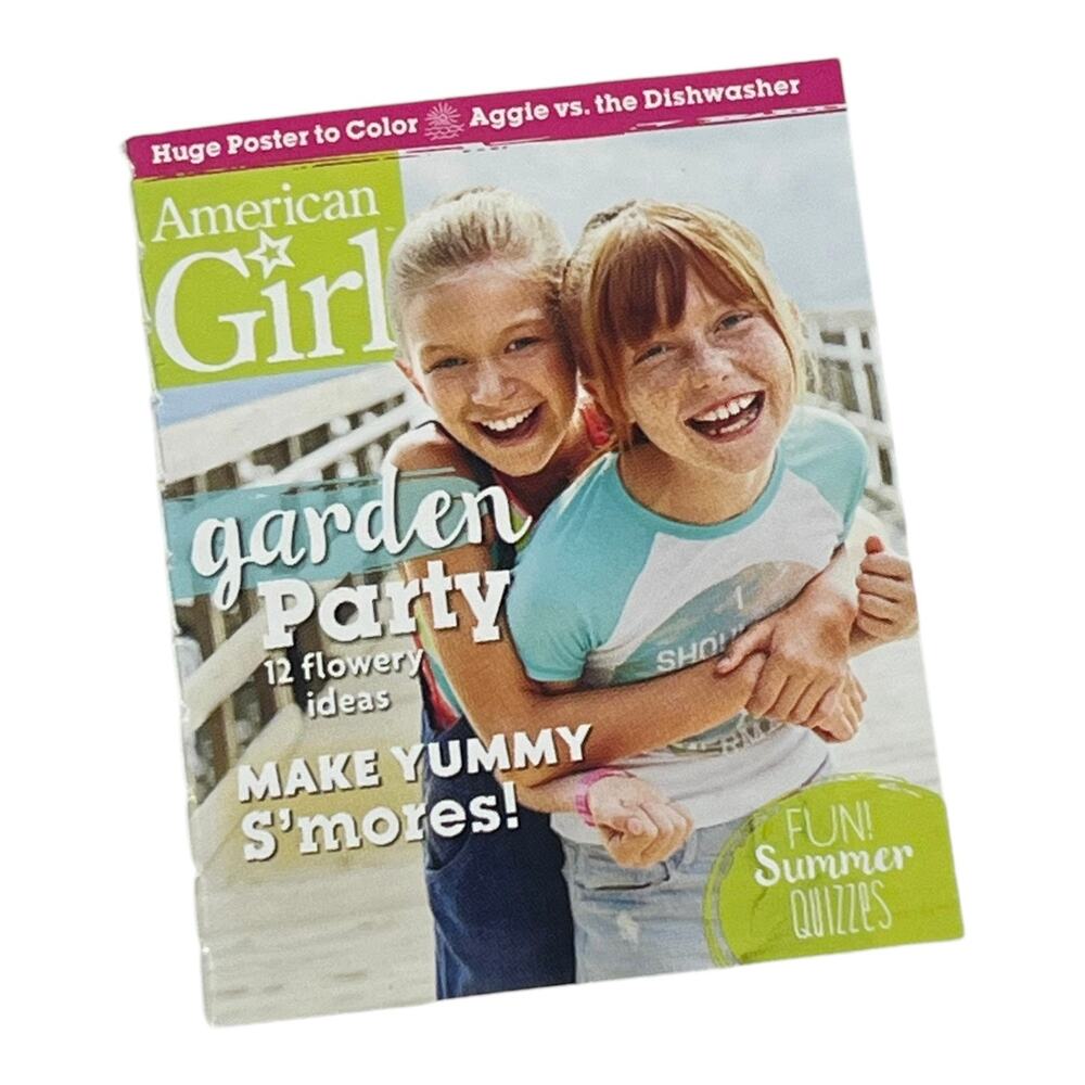 American Girl Mini Magazine Garden Party Book Pool Set 18" Doll Accessory New